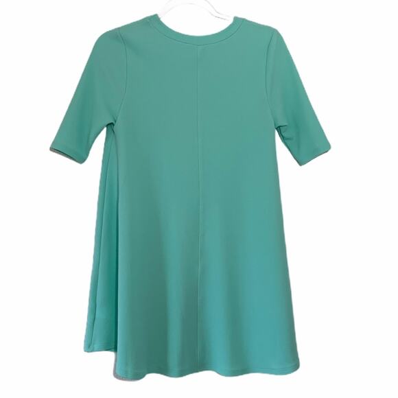 DAINTY HOOLIGAN Aquadisiac Shift Mini Dress Crewneck Teal Womens Size Medium NWT - Picture 2 of 4